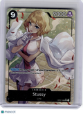 2024 One Piece CCG—Stussy #OP07-085 500 Years in the Future—SR Foil (Parallel)