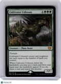 2021 MagicTG—Cultivator Colossus #195/277 Innistrad: Crimson Vow—Mythic Non-Foil