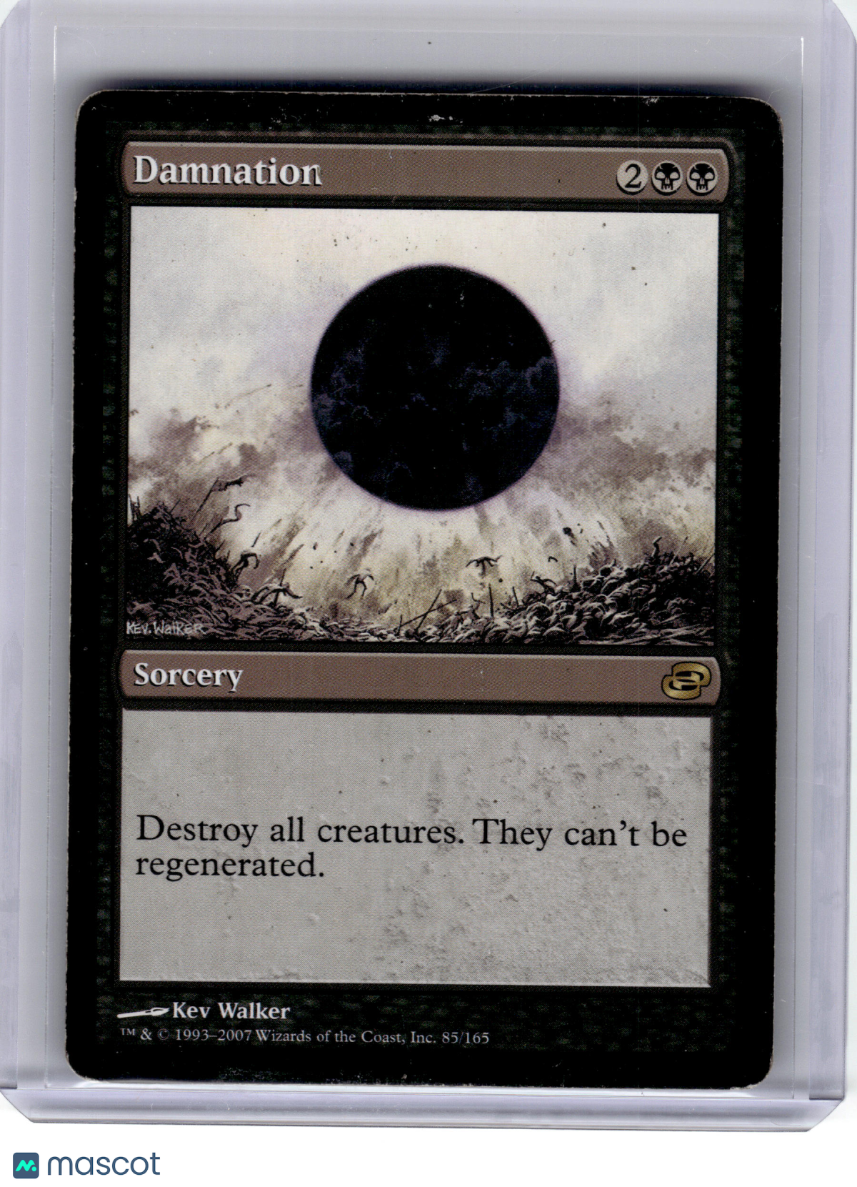 2007 MagicTG—Damnation #85 Planar Chaos—Rare Non-Foil [Damage]