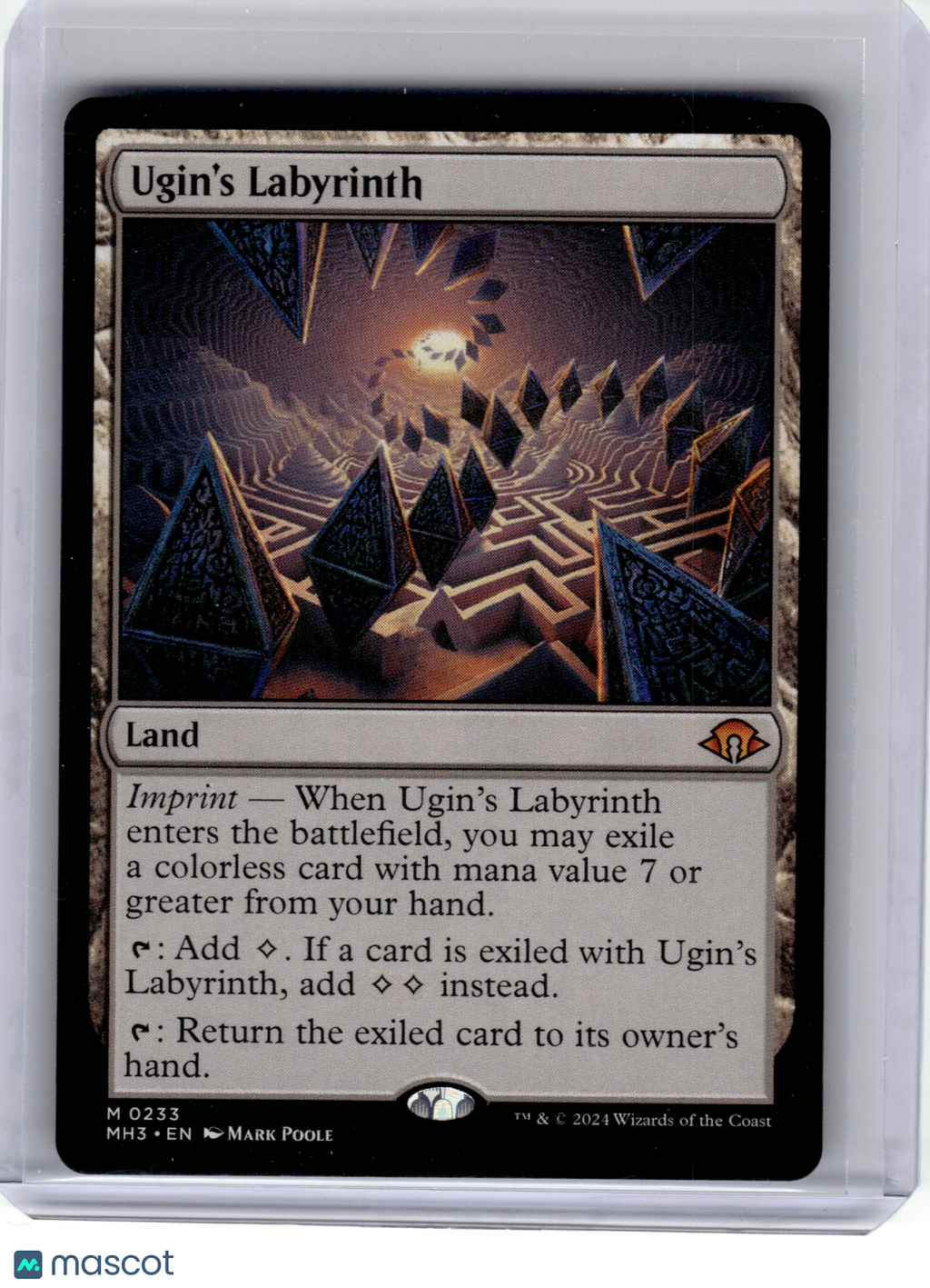 2024 MagicTG—Ugin's Labyrinth #233 Modern Horizons 3—Mythic Non-Foil