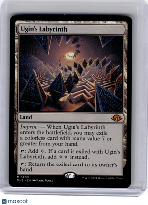 2024 MagicTG—Ugin's Labyrinth #233 Modern Horizons 3—Mythic Non-Foil