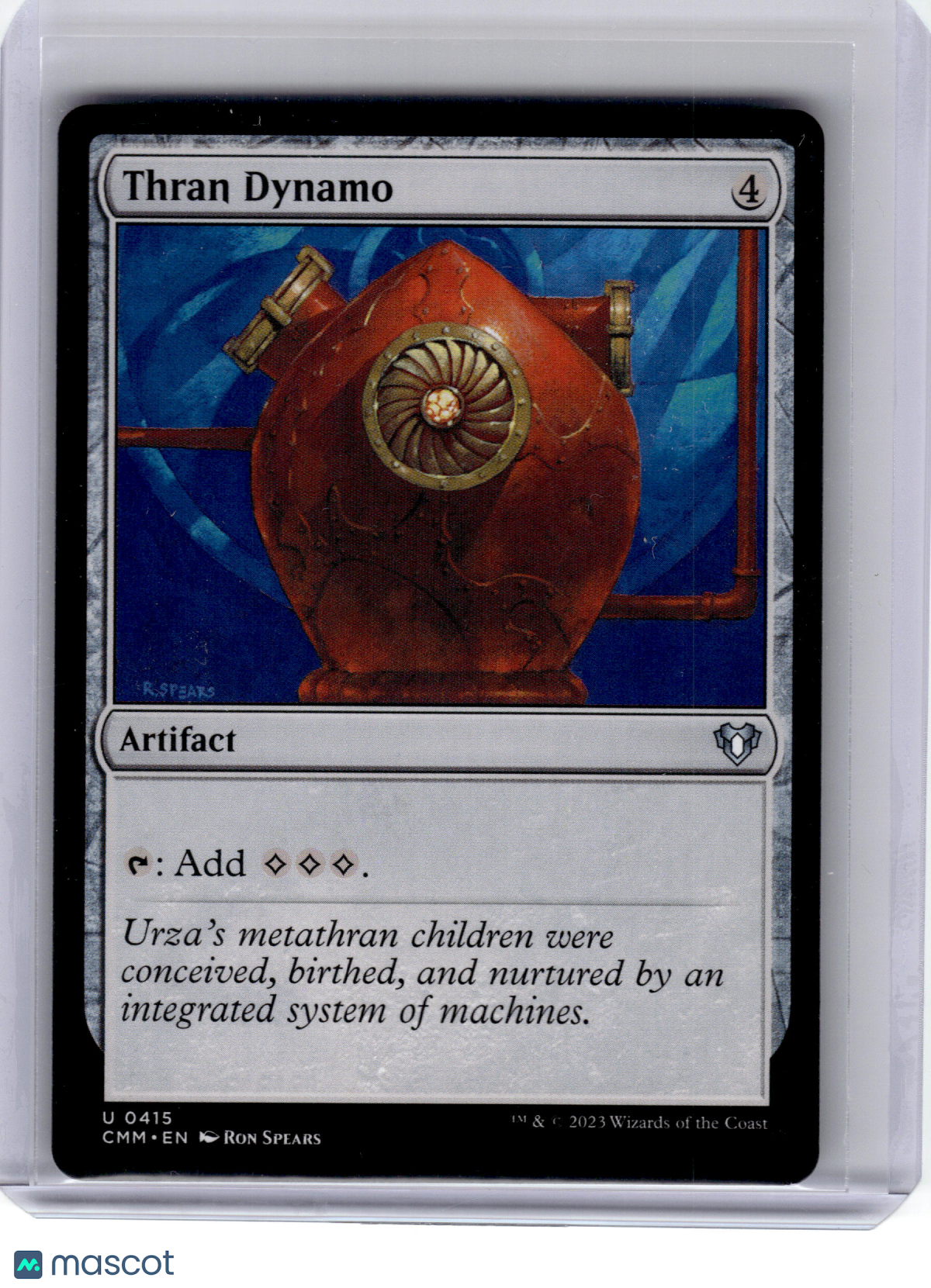 2023 MagicTG—Thran Dynamo #415 Commander Masters—Uncommon Non-Foil
