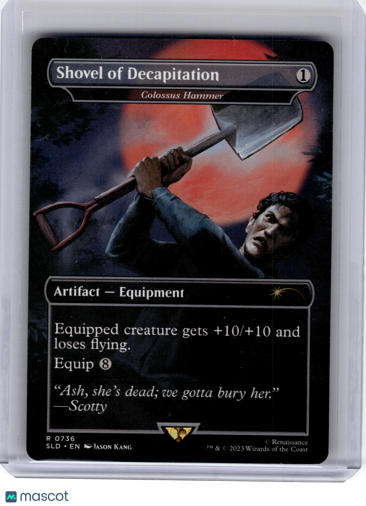 2023 MagicTG—Shovel of Decapitation #736 Secret Lair Drop Series—Rare Non-Foil