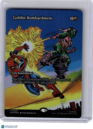 2025 MagicTG—Goblin Bombardment #23 MAR—Mythic Foil (Borderless)