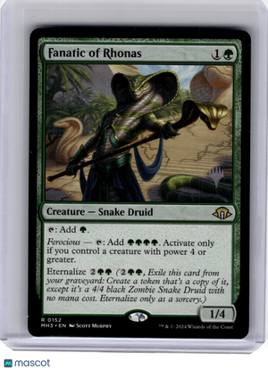 2024 MagicTG—Fanatic of Rhonas #152 Promo Pack: Lorwyn Eclipsed—Rare Non-Foil
