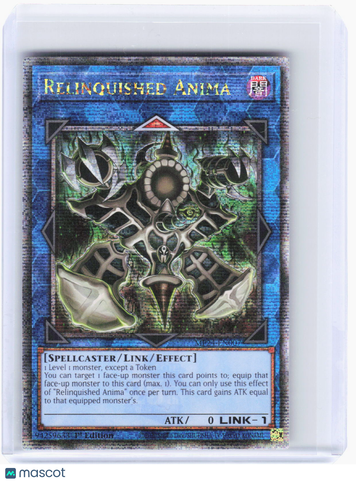 2022 Yu-Gi-Oh!—Relinquished Anima #MP24-EN007—QCSR Foil