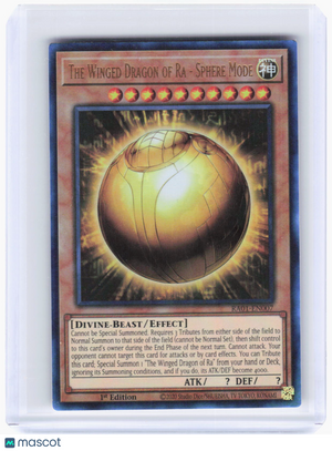 2020 Yu-Gi-Oh!—The Winged Dragon of Ra - Sphere Mode #RA01-EN007 25th—PCR Foil