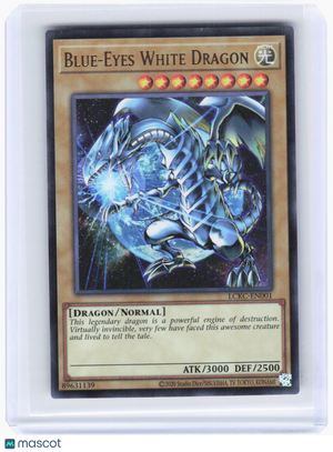 2018 Yu-Gi-Oh!—Blue-Eyes White Dragon #LCKC-EN001—Ultra Rare Foil