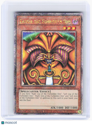 2023 Yu-Gi-Oh!—Exodia the Forbidden One #TN23-EN002—QCSR Foil
