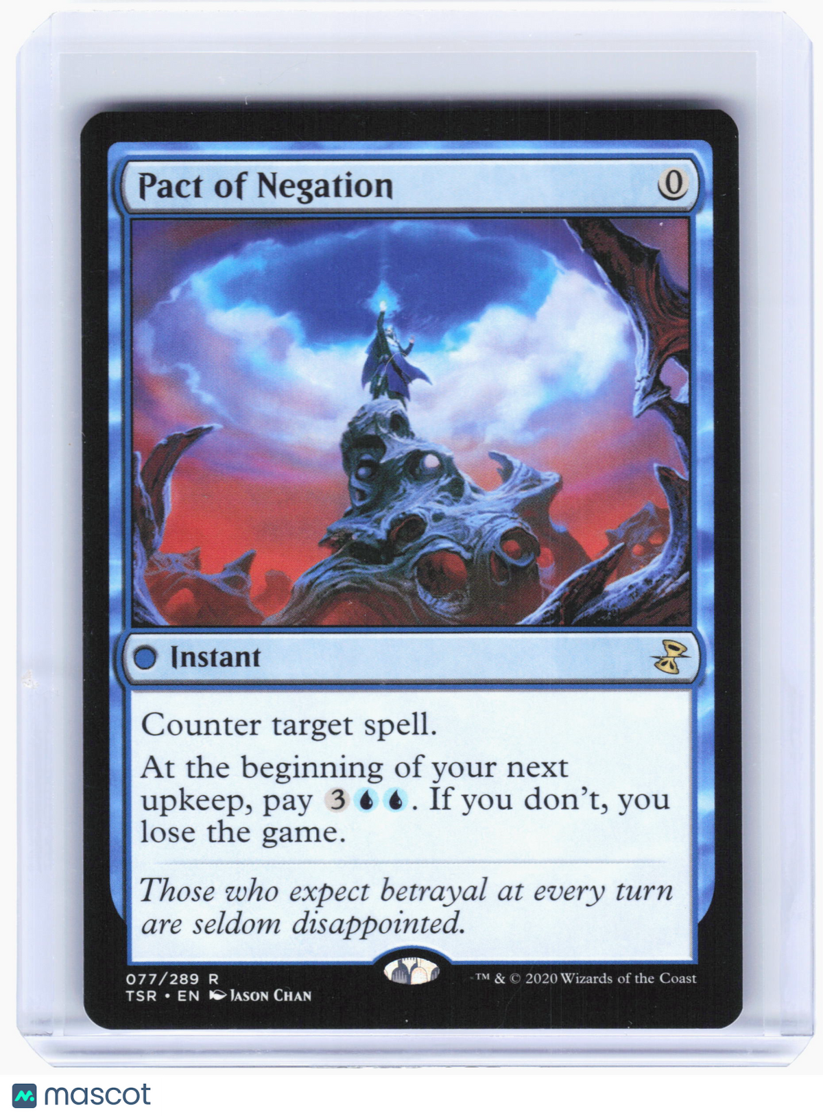 2021 Magic: TG—Pact of Negation #77 Time Spiral: Remastered—Rare Nonfoil [LP]
