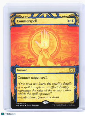 2021 Magic: TG—Counterspell #15 Strixhaven: Mystical Archive—Rare Nonfoil