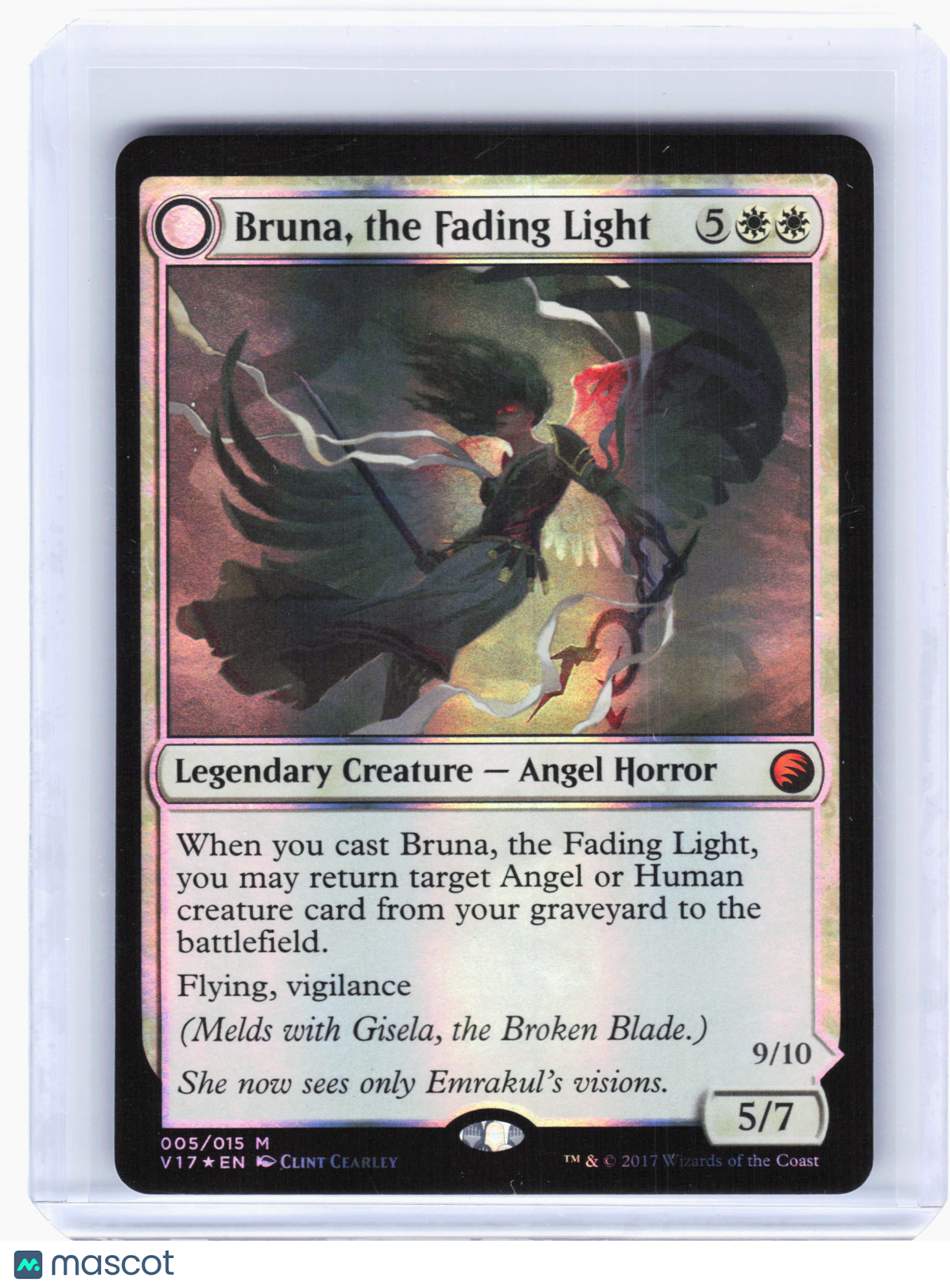 2017 MTG—Bruna, the Fading Light #5 From the Vault: Transform—Mythic Foil