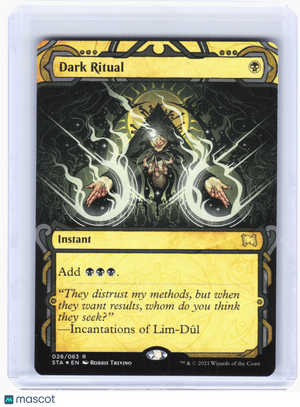 2021 Magic: The Gathering—Dark Ritual #26 Strixhaven: Mystical Archive—Rare Foil