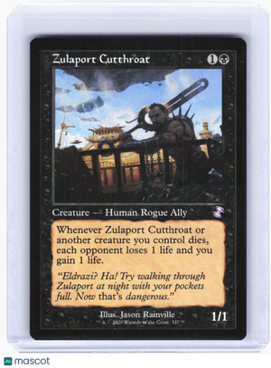 2021 MTG—Zulaport Cutthroat #337 Time Spiral: Remastered—S Nonfoil (Retro Frame)