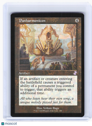 2021 MTG—Panharmonicon #399 Time Spiral: Remastered—S Nonfoil (Retro Frame)
