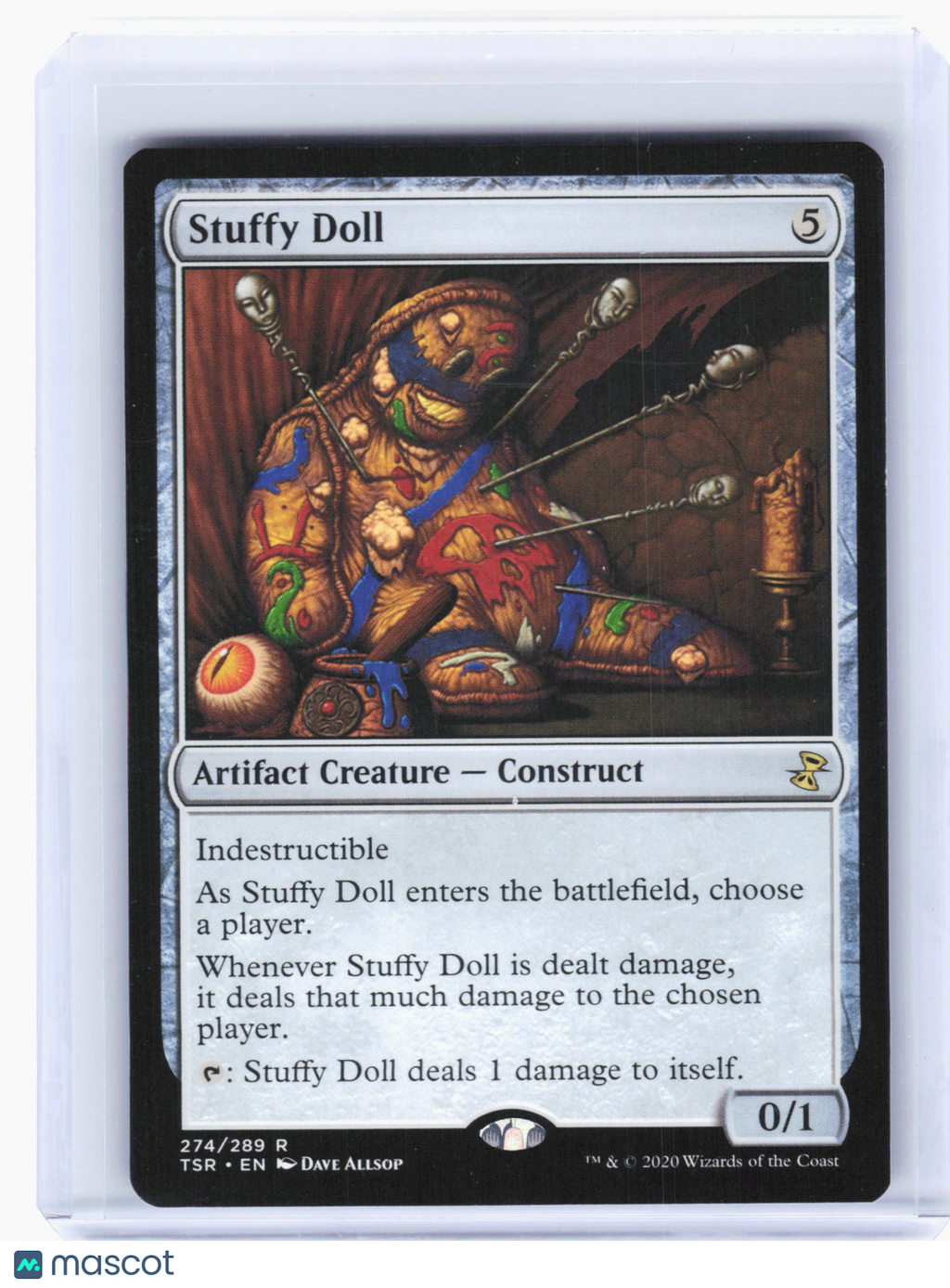 2021 Magic: The Gathering—Stuffy Doll #274 Time Spiral: Remastered—Rare Nonfoil
