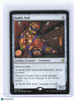 2021 Magic: The Gathering—Stuffy Doll #274 Time Spiral: Remastered—Rare Nonfoil