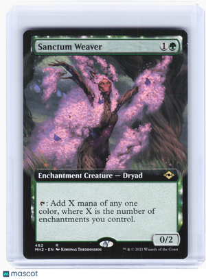 2021 Magic: TG—Sanctum Weaver #462 Modern Horizons 2—Rare Nonfoil (Ext Art)