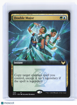 2021 Magic: TG—Double Major #340 Strixhaven: School of Mages—R Nonfoil (Ext Art)