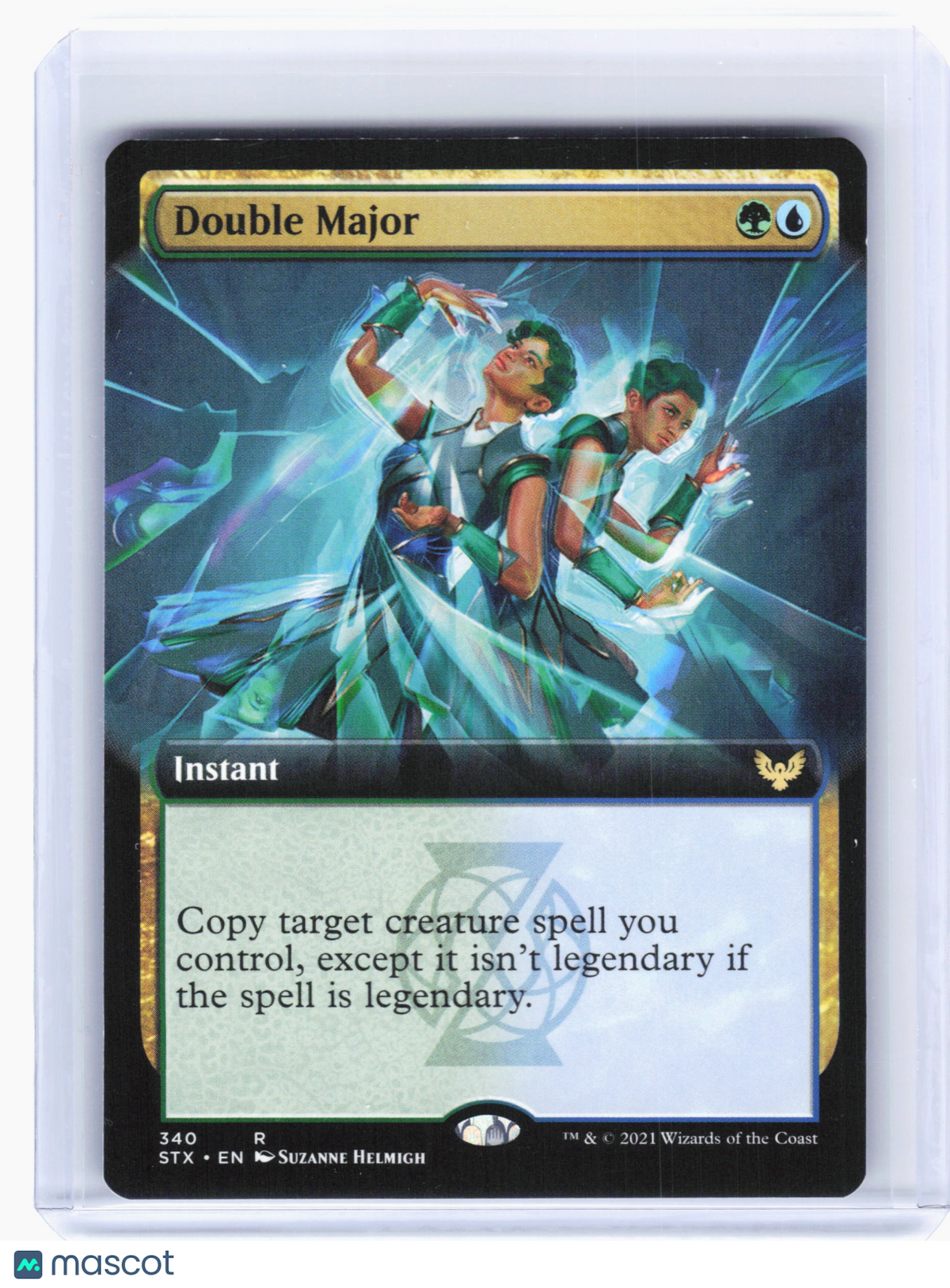 2021 Magic: TG—Double Major #340 Strixhaven: School of Mages—R Nonfoil (Ext Art)
