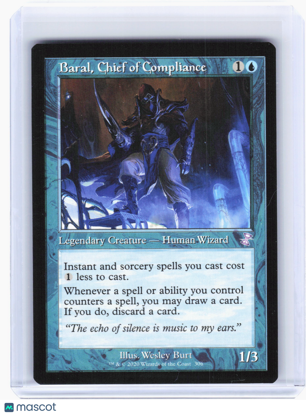2021 MTG—Baral, Chief of Compliance #306 TSR—Special Nonfoil (Retro Frame)