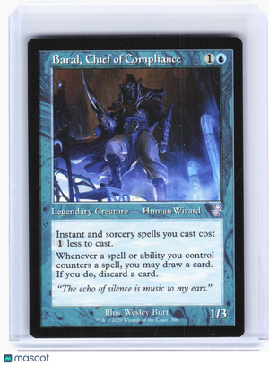 2021 MTG—Baral, Chief of Compliance #306 TSR—Special Nonfoil (Retro Frame)