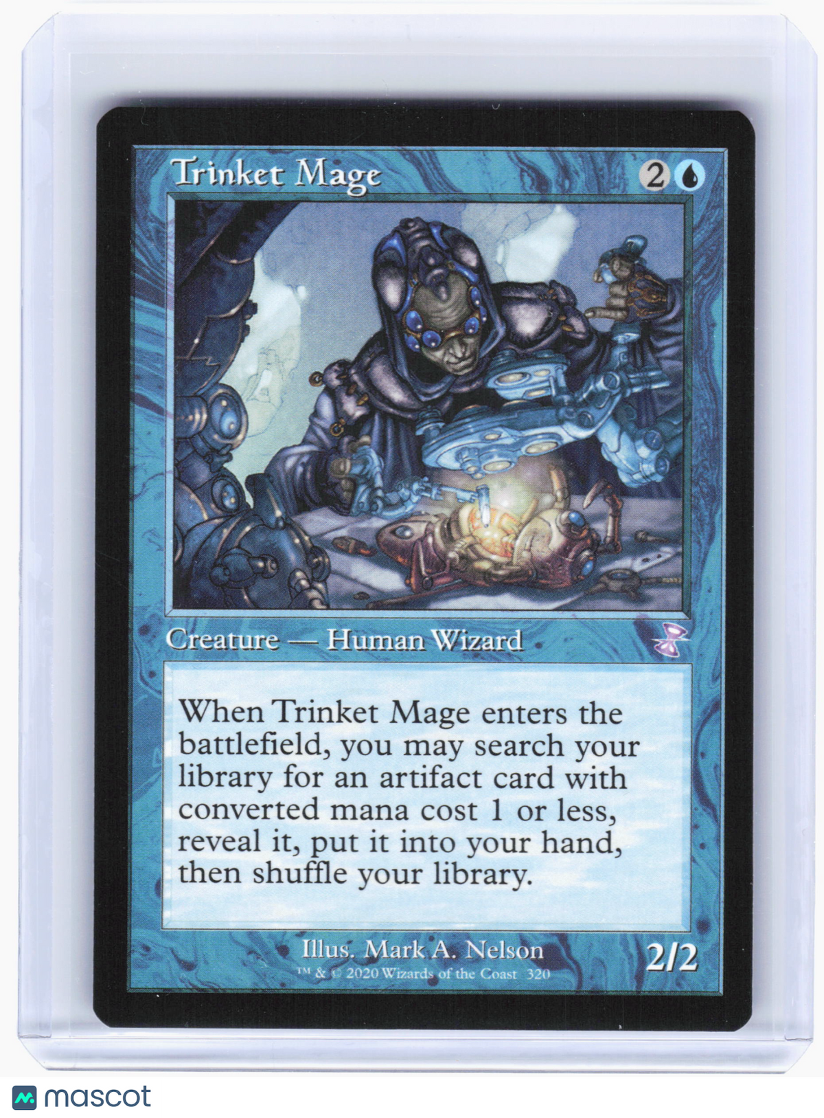 2020 MTG—Trinket Mage #320 Time Spiral: Remastered—Special Nonfoil (Retro Frame)