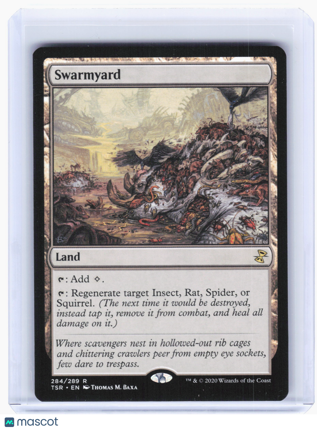 2021 Magic: The Gathering—Swarmyard #284 Time Spiral: Remastered—Rare Nonfoil