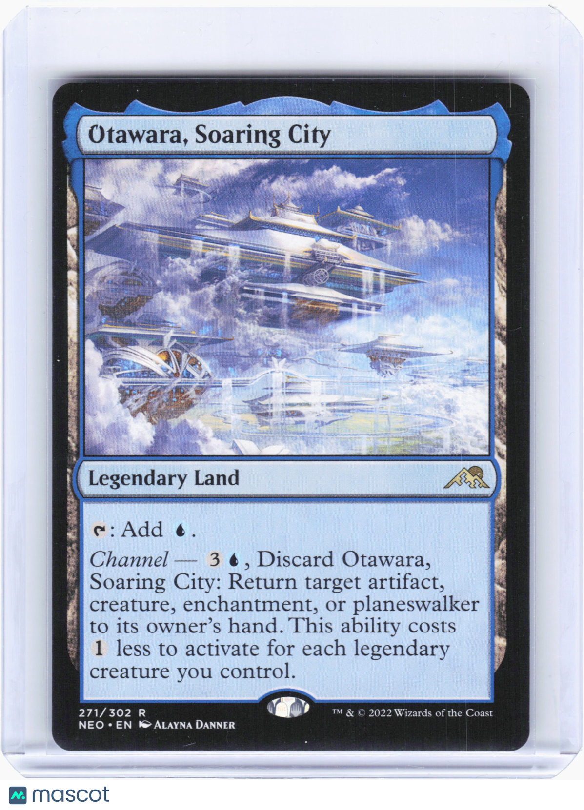 2022 Magic: TG—Otawara, Soaring City #271 Kamigawa: Neon Dynasty—Rare Nonfoil