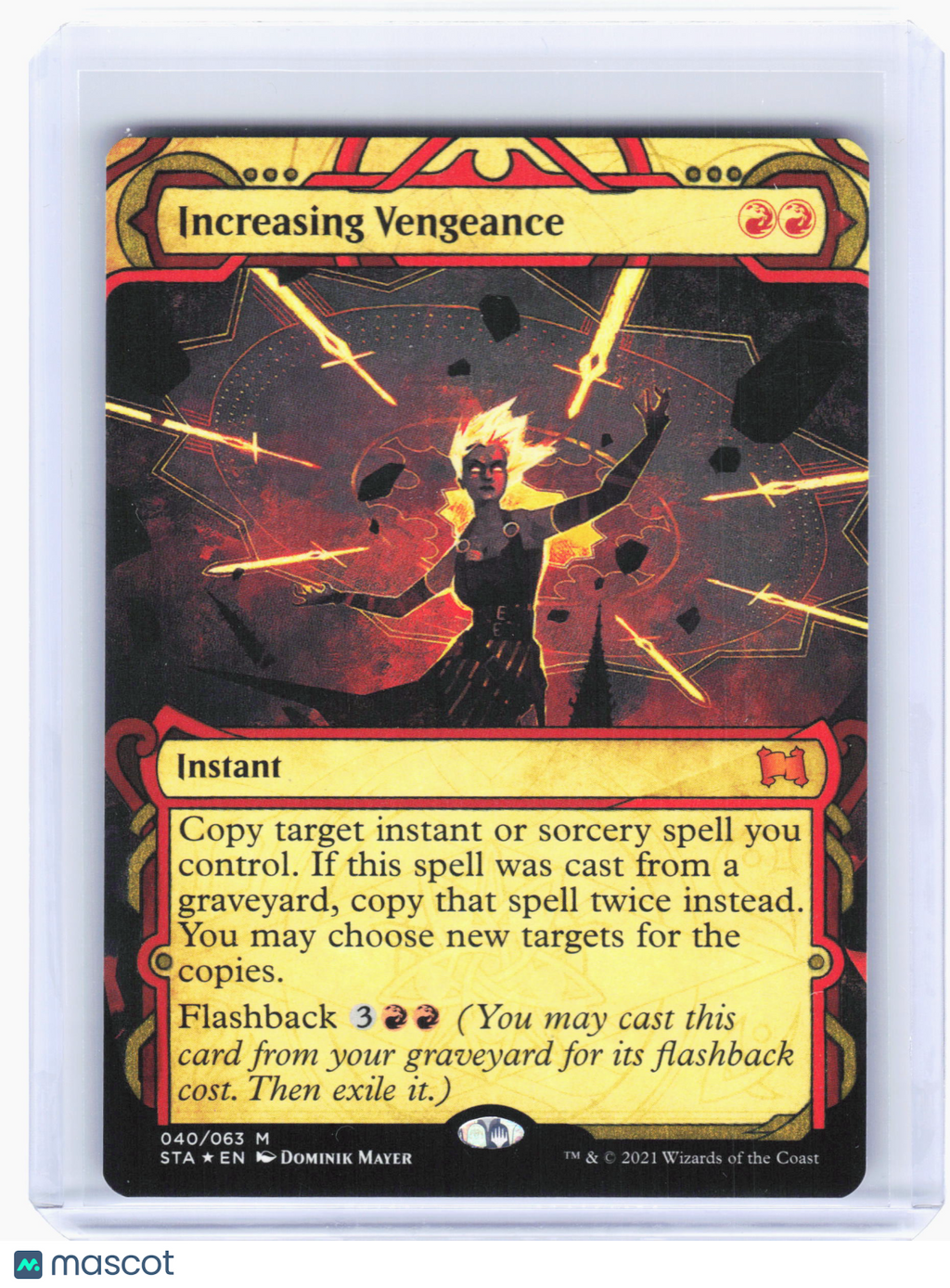 2021 MTG—Increasing Vengeance #40 Strixhaven: Mystical Archive—Mythic Foil