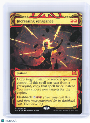 2021 MTG—Increasing Vengeance #40 Strixhaven: Mystical Archive—Mythic Foil