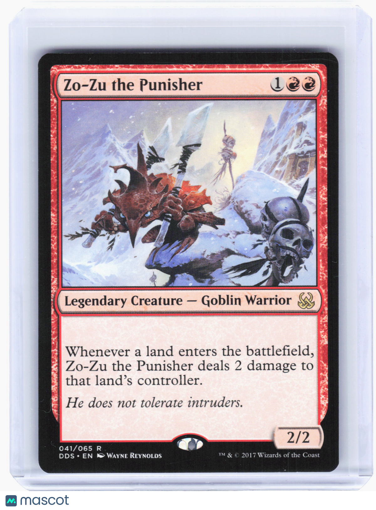 2017 Magic: TG—Zo-Zu the Punisher #41 Duel Decks: Mind vs. Might—Rare Nonfoil