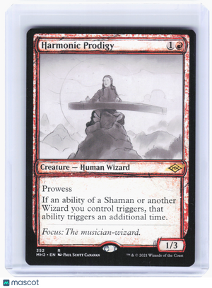 2021 Magic: The Gathering—Harmonic Prodigy #352 Modern Horizons 2—Rare Nonfoil