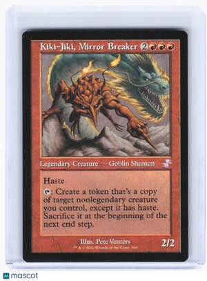 2021 MTG—Kiki-Jiki #346 Time Spiral: Remastered—Special Nonfoil (Retro Frame)