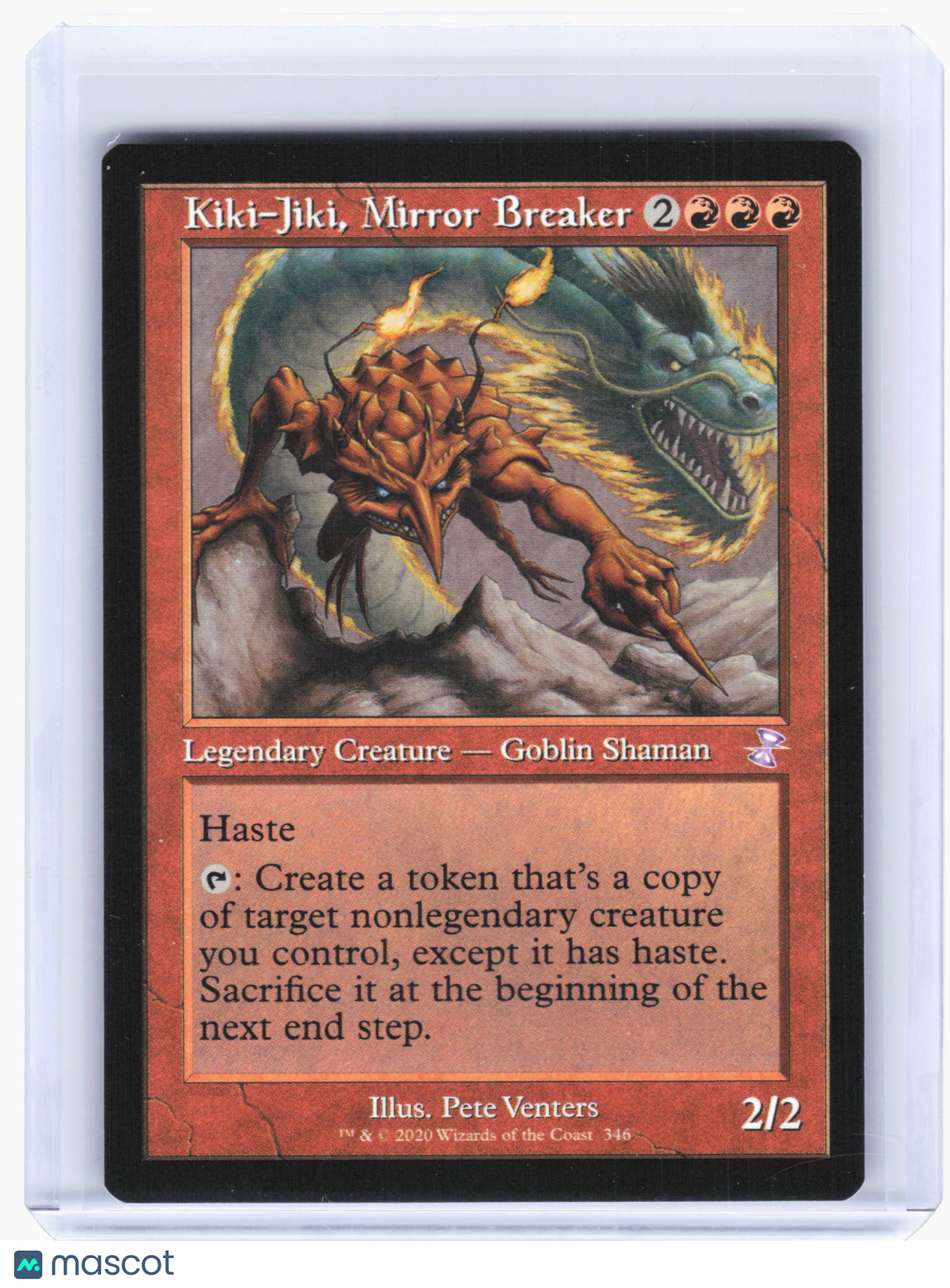 2021 MTG—Kiki-Jiki #346 Time Spiral: Remastered—Special Nonfoil (Retro Frame)