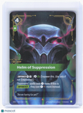 2026 Riftbound: League of Legends—Helm of Suppression #45 Vendetta—Epic Foil