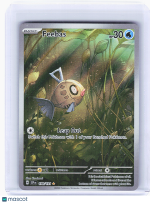 2024 Pokemon—Feebas #198 Surging Sparks—Illustration Rare Holo [MP]