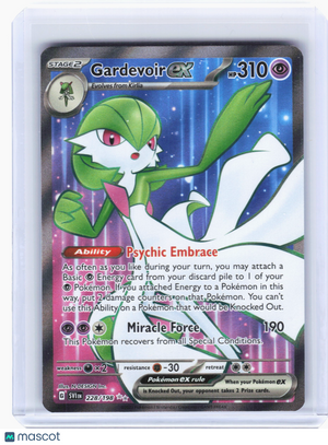 2023 Pokemon—Gardevoir ex #228 Scarlet & Violet Base Set—Ultra Rare Holo