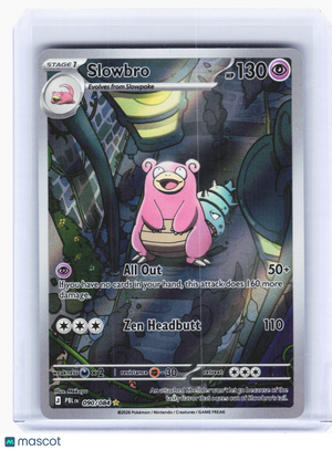 2026 Pokemon—Slowbro #90 Pitch Black—Illustration Rare Holo