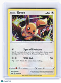 2021 Pokemon—Eevee #118 Sword & Shield Promo Cards—Black Star Promo Holo