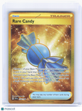 2023 Pokemon—Rare Candy #256 Scarlet & Violet Base Set—Hyper Rare Gold
