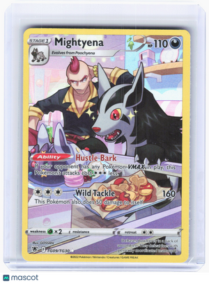 2022 Pokemon—Mightyena #TG09 Astral Radiance Trainer Gallery—Ultra Rare [LP]