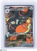 2025 Pokemon—Team Rocket's Raticate #202 Destined Rivals—IR Holo [Damaged]