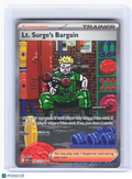 2025 Pokemon—Lt. Surge's Bargain #185 Mega Evolution—Special Illustration Rare