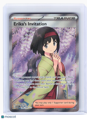 2023 Pokemon—Erika's Invitation #196 Scarlet & Violet 151—Ultra Rare Holo