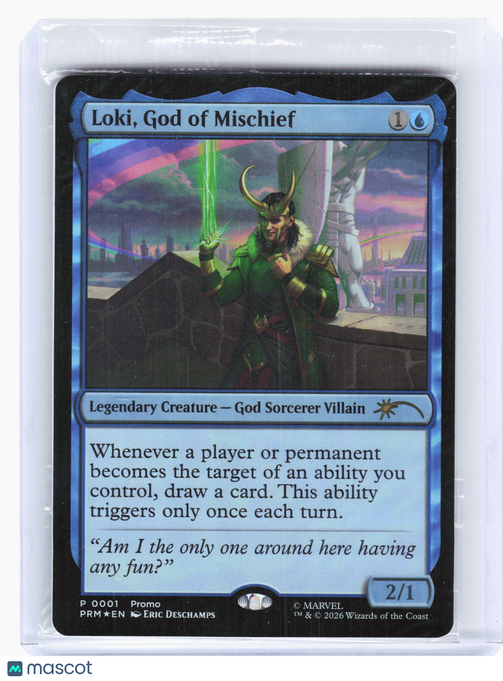 2026 Magic: The Gathering—Loki, God of Mischief #1 Media Promos—Foil (Sealed)