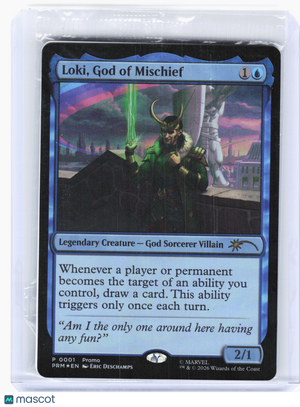 2026 Magic: The Gathering—Loki, God of Mischief #1 Media Promos—Foil (Sealed)