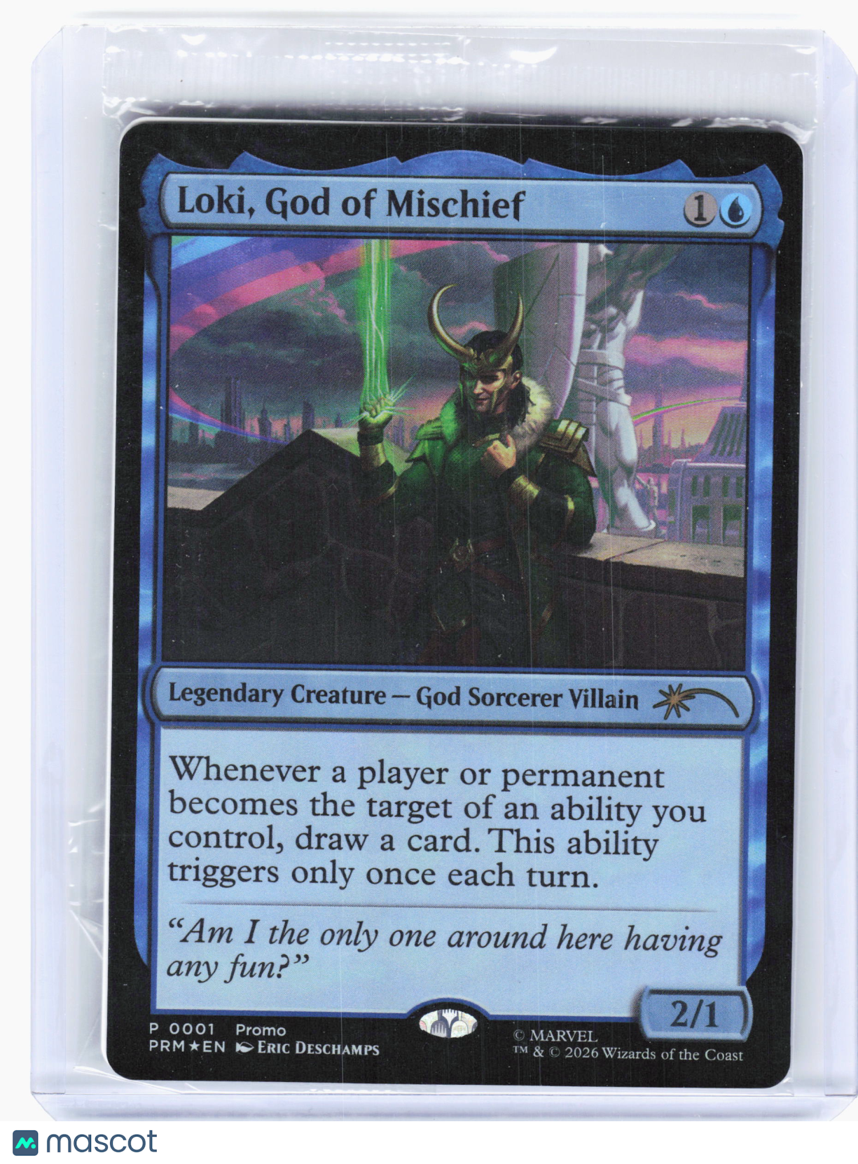 2026 Magic: The Gathering—Loki, God of Mischief #1 Media Promos—Foil (Sealed)