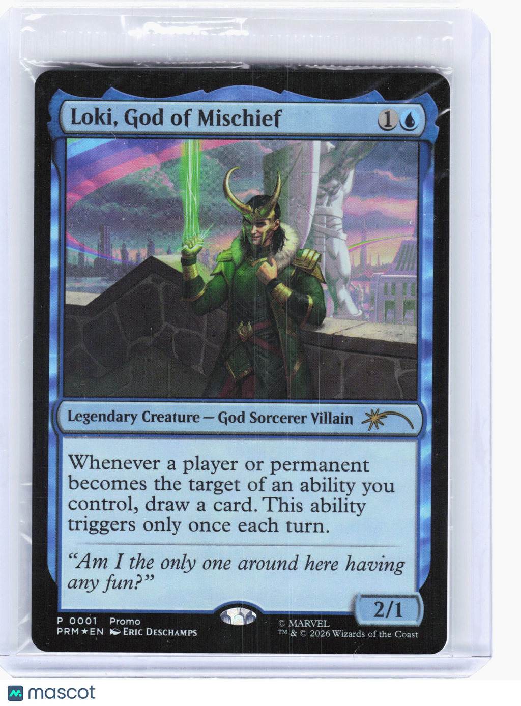 2026 Magic: The Gathering—Loki, God of Mischief #1 Media Promos—Foil (Sealed)