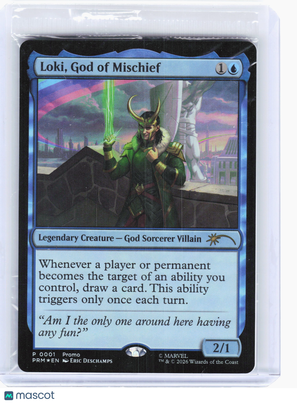 2026 Magic: The Gathering—Loki, God of Mischief #1 Media Promos—Foil (Sealed)